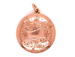 Load image into Gallery viewer, 9ct Rose Engraved Scroll Locket
