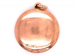 Load image into Gallery viewer, 9ct Rose Engraved Scroll Locket
