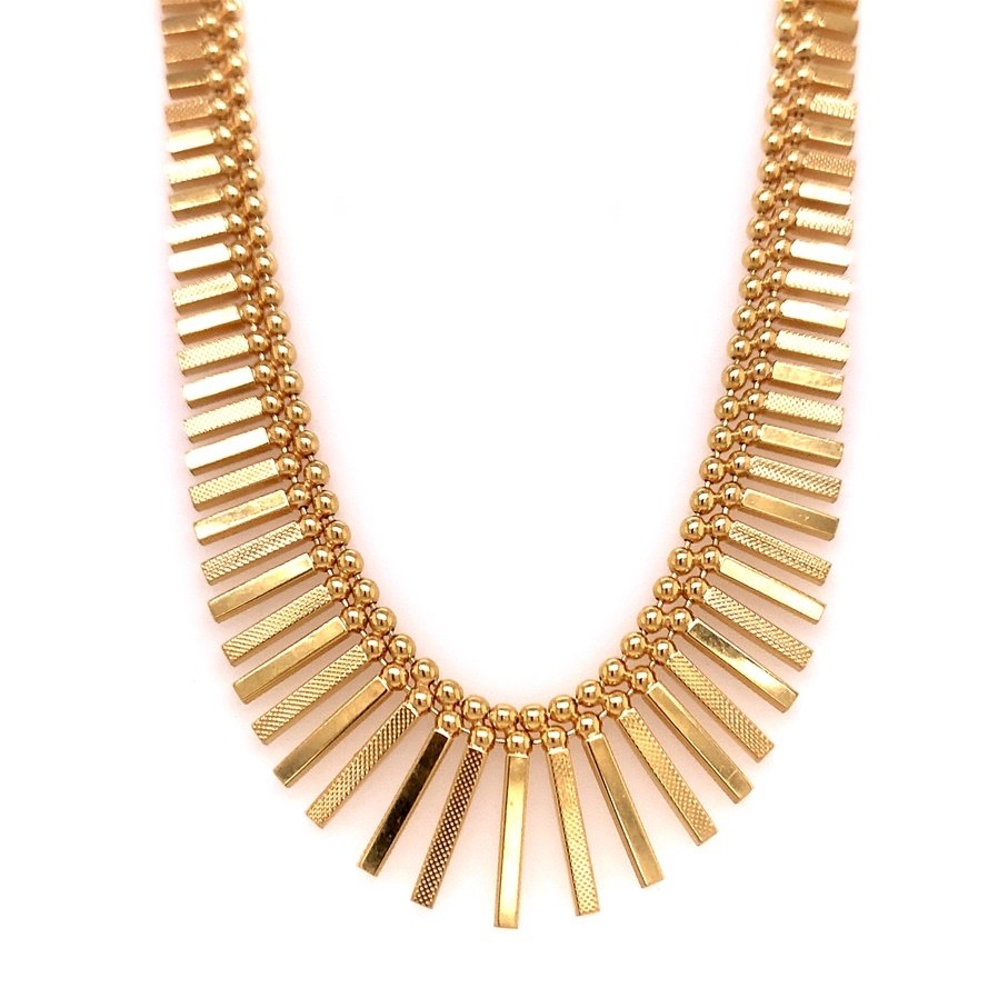 9ct 44cm Fringe Decorative Necklace