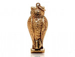 Load image into Gallery viewer, 9ct Standing Owl Charm - Hollow
