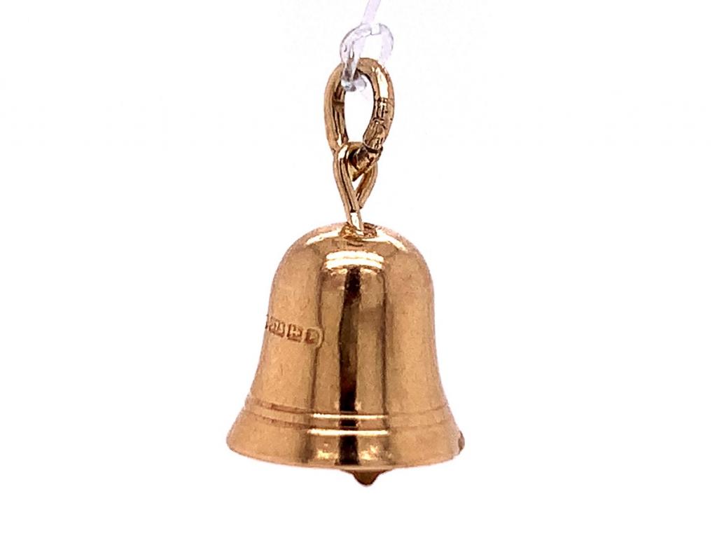 9ct bell charm
