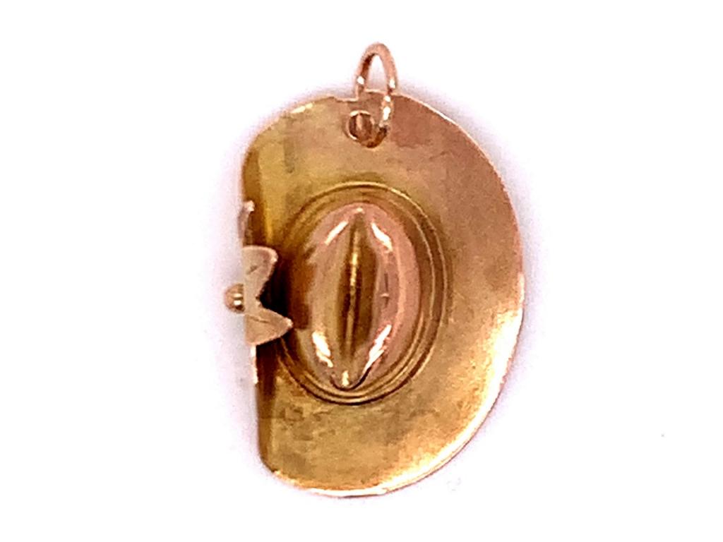 9ct Cavalier Hat Charm