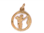 Load image into Gallery viewer, 9ct Tennis Player Charm
