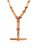 Load image into Gallery viewer, 9ct 48cm Fancy Link Fob Chain
