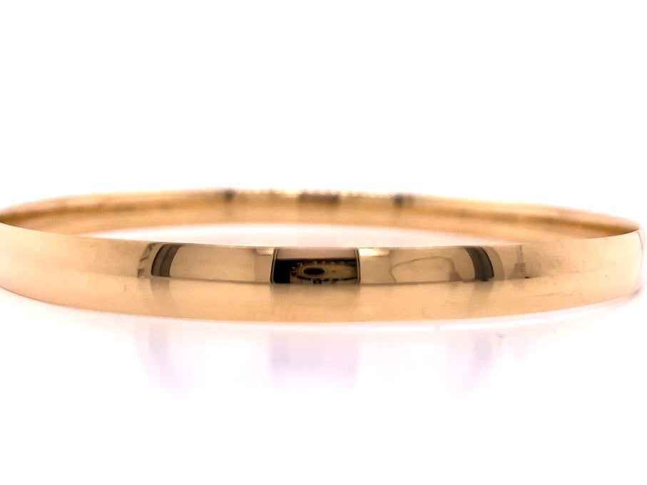 9ct 4.8mm Plain Bangle