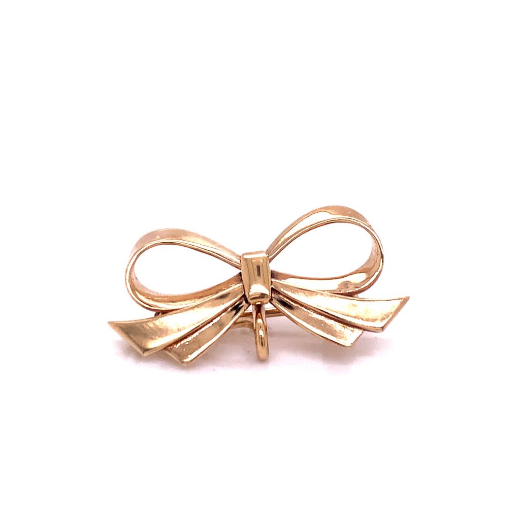 3714681 9ct bow brooch