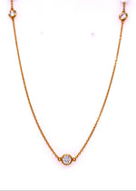 Load image into Gallery viewer, 18ct 'Tiffany &amp; Co' Diamond Necklace TDW 1.00ct

