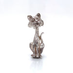 Load image into Gallery viewer, Sterling Silver Cat Charm

