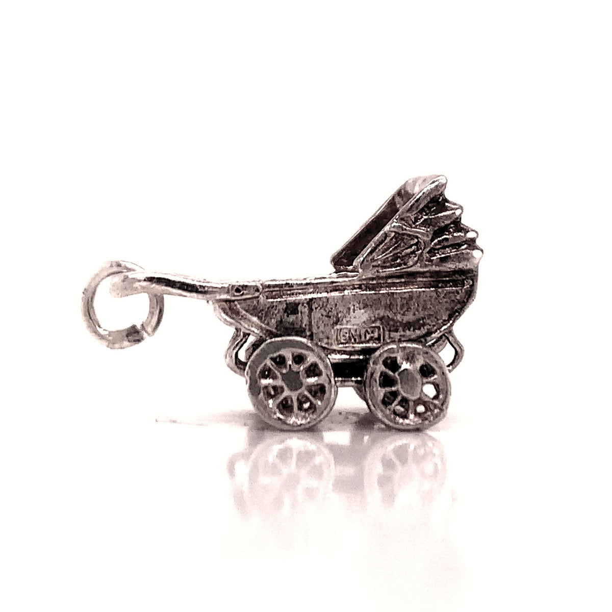 3716430sterlingsilverpramcharm