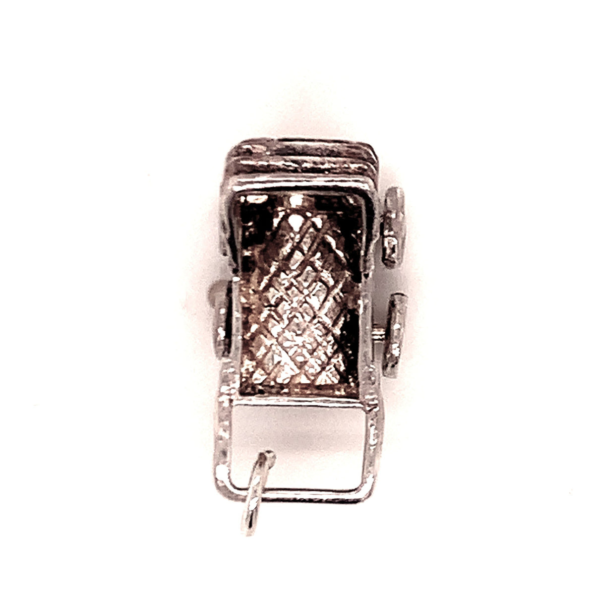 Sterling silver pram charm