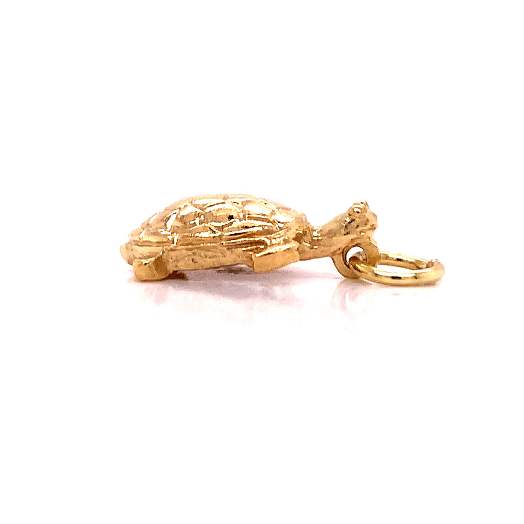 18ct Turtle Charm