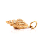 Load image into Gallery viewer, 18ct Spiral Shell Charm
