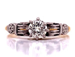 Load image into Gallery viewer, 18ct Diamond Solitaire Ring TDW 0.37ct
