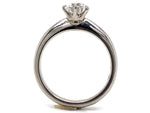 Load image into Gallery viewer, Platinum Diamond Solitaire Ring TDW 0.72ct
