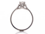 Load image into Gallery viewer, 18ct White Gold Diamond Solitaire Ring TDW 0.55ct
