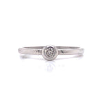 Load image into Gallery viewer, 9ct White Gold Diamond Solitaire Ring

