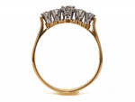 Load image into Gallery viewer, 18ct Five Diamond Ring TDW 0.47ct
