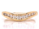 Load image into Gallery viewer, 18ct Diamond Curved Eternity Ring TDW 0.20ct
