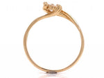 Load image into Gallery viewer, 18ct Diamond Solitaire Twist Ring TDW 0.20ct
