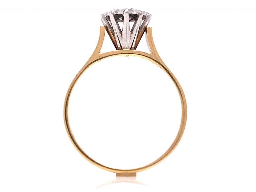 18ct diamond cluster ring tdw 0