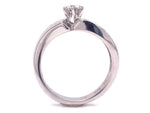 Load image into Gallery viewer, 18ct White Gold Diamond Solitaire Ring TDW 0.53ct
