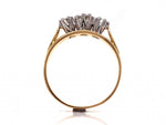 Load image into Gallery viewer, 18ct Three Diamond Ring TDW 0.34ct
