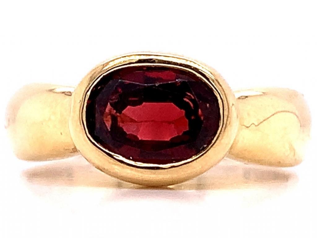 3811326 9ct rhodolite garnet rubset ring