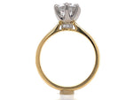 Load image into Gallery viewer, 18ct/ Platinum Diamond Solitaire Ring TDW 1.55ct
