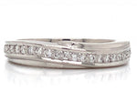 Load image into Gallery viewer, Platinum Diamond Eternity Ring TDW 0.26ct

