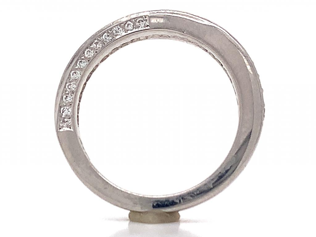 Platinum diamond eternity ring tdw 0