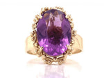 Load image into Gallery viewer, 9ct Amethyst Deco Ring
