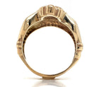 Load image into Gallery viewer, 9ct Diamond Claddagh Ring TDW 0.12ct
