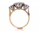 Load image into Gallery viewer, 18ct Diamond Cluster Ring TDW 0.80ct
