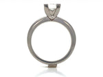 Load image into Gallery viewer, Platinum Princess Cut Diamond Solitaire Ring TDW 1.37ct
