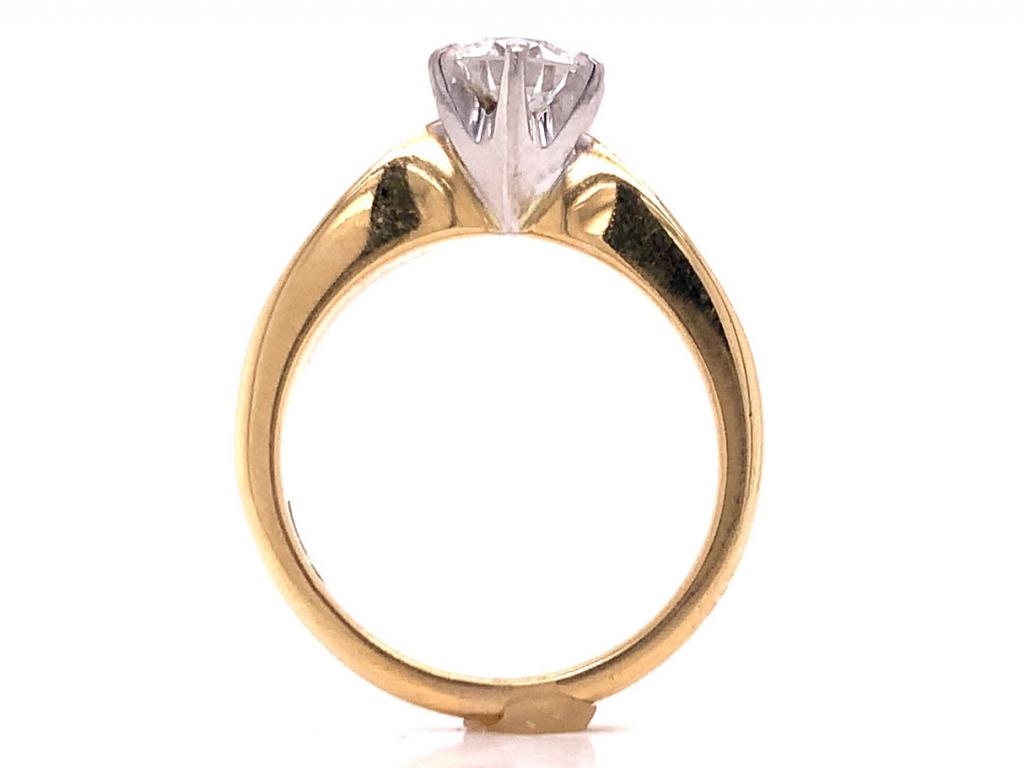 18ct diamond solitaire ring tdw 0