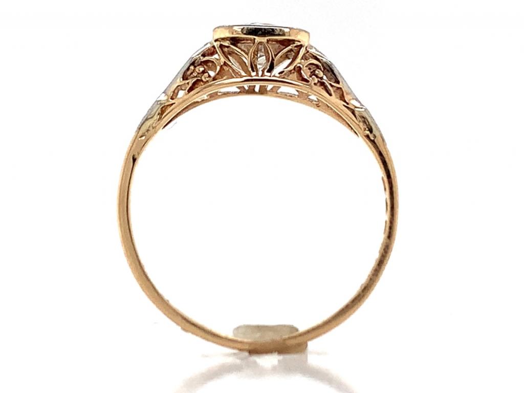 18ct diamond solitaire ring tdw 0