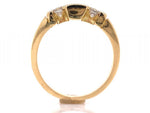 Load image into Gallery viewer, 18ct Three Princess Cut Diamond Ring TDW 0.39ct
