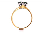 Load image into Gallery viewer, 18ct Two Green Sapphire Two Diamond Ring
