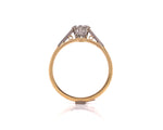 Load image into Gallery viewer, 18ct/Platinum Diamond Solitaire Ring TDW 0.40ct
