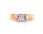 Load image into Gallery viewer, 18ct Diamond Solitaire Ring TDW 0.20ct

