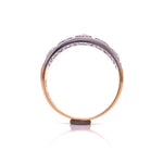 Load image into Gallery viewer, 9ct Multi Diamond Wide Ring TDW 0.56ct
