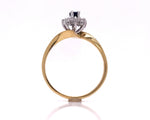 Load image into Gallery viewer, 18ct Sapphire Diamond Ring
