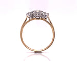 Load image into Gallery viewer, 18ct Three Diamond Ring TDW 0.35ct

