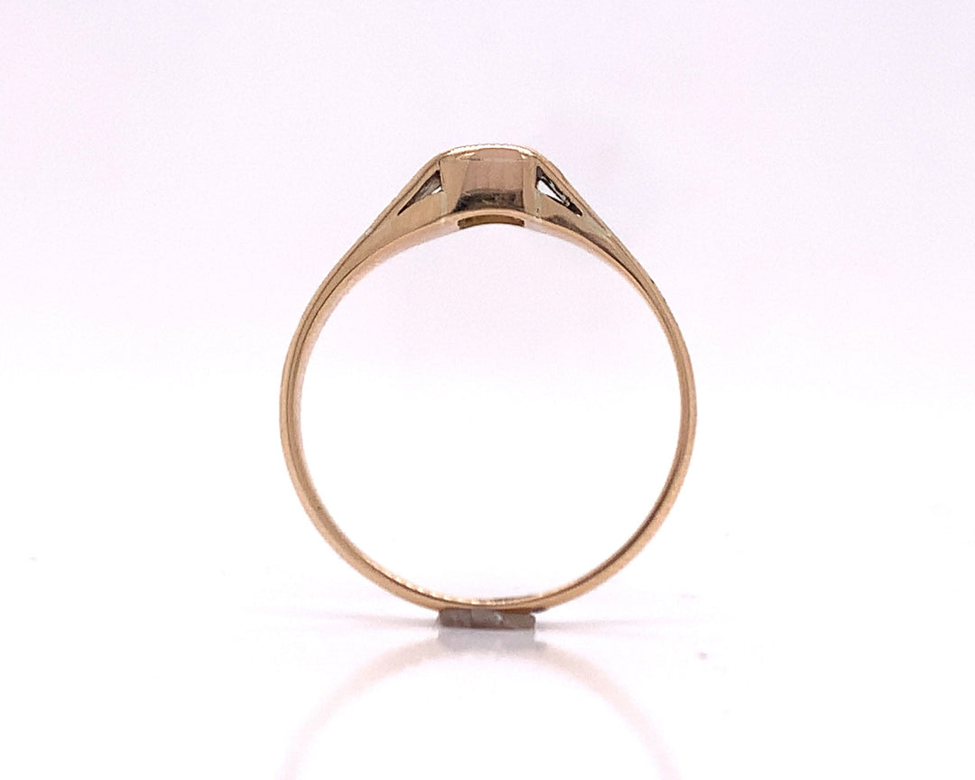 18ct Diamond Solitaire Ring TDW 0.14ct