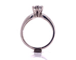 Load image into Gallery viewer, 18ct White Gold Diamond Solitaire Ring TDW 0.71ct
