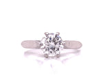Load image into Gallery viewer, 18ct White Gold Diamond Solitaire Ring TDW 1.05ct
