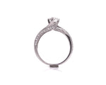 Load image into Gallery viewer, 18ct White Gold Diamond Solitaire Ring TDW 1.00ct
