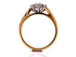 Load image into Gallery viewer, 18ct Diamond Cluster Ring TDW 0.40ct
