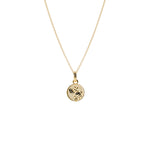 Load image into Gallery viewer, Evolve Stg Gold Plated Fantail Coin Pendant

