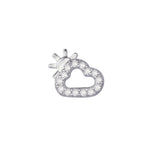 Load image into Gallery viewer, Stow Stg CZ Sunshine Charm
